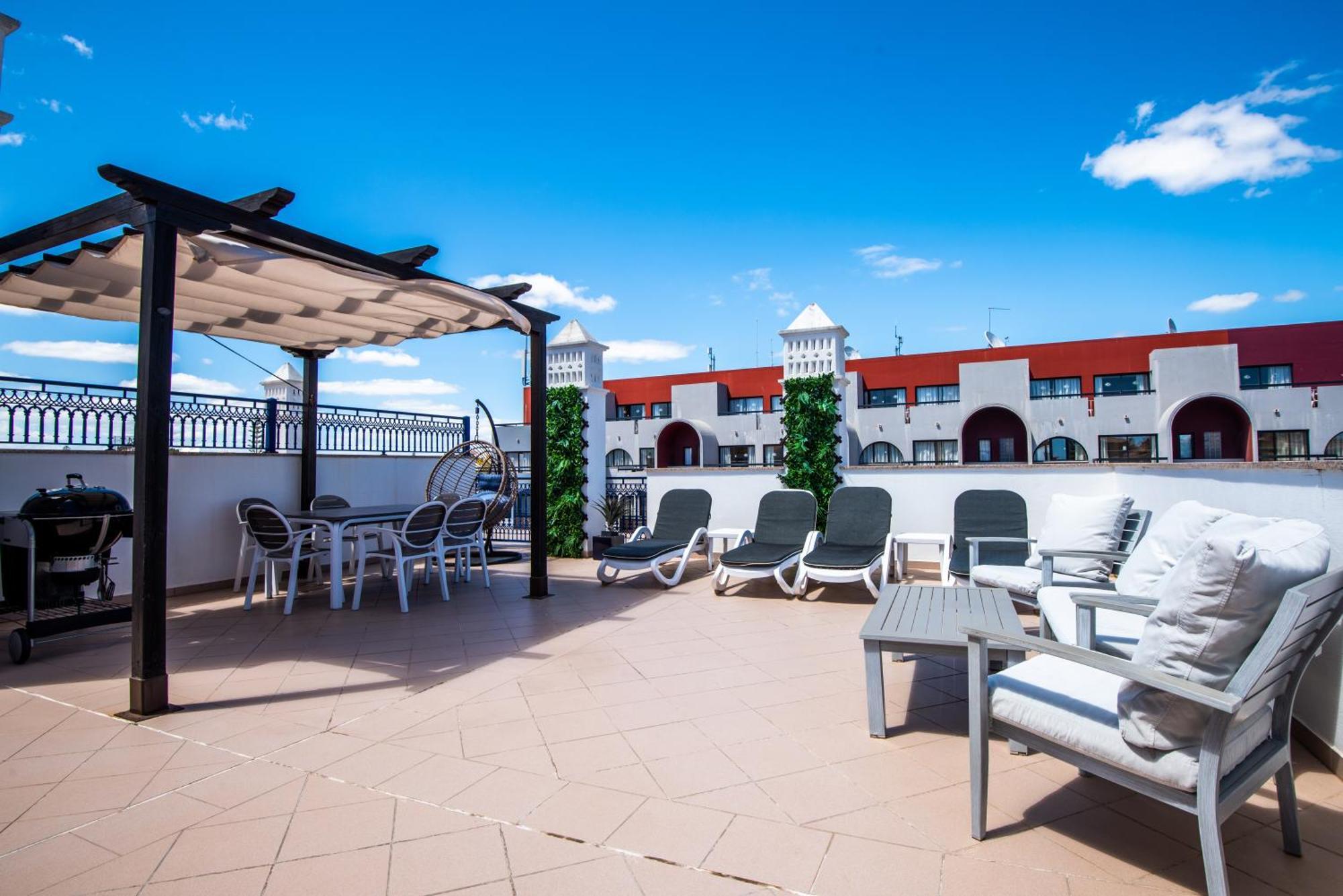 Charm Apartment T2 All With Big Terrace Albufeira Self Check-In Bagian luar foto